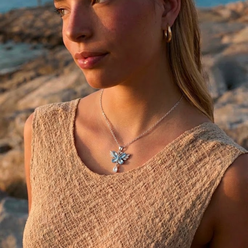Celestial Butterfly Pendant