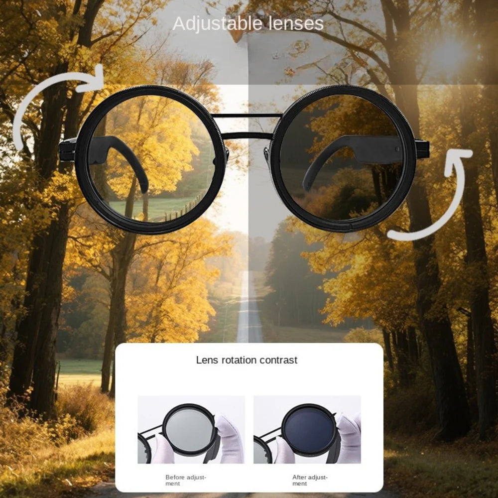 9 Gears Adjustable Unisex Premium Sunglasses