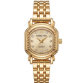 Bubble Time Gold Women’s Watch – Luxury Crystal Studded Design
