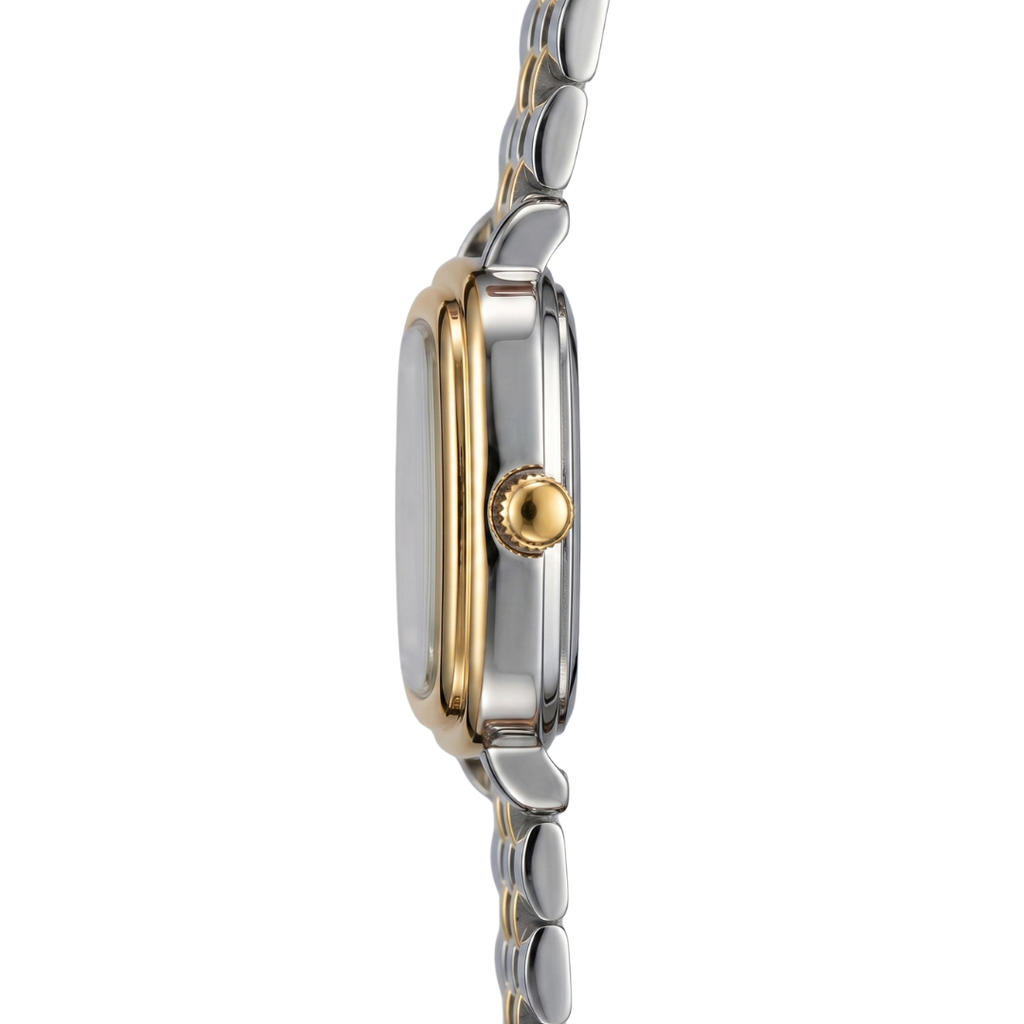 IEKE Elegant Gold & Silver Watch for Women – Premium Dial