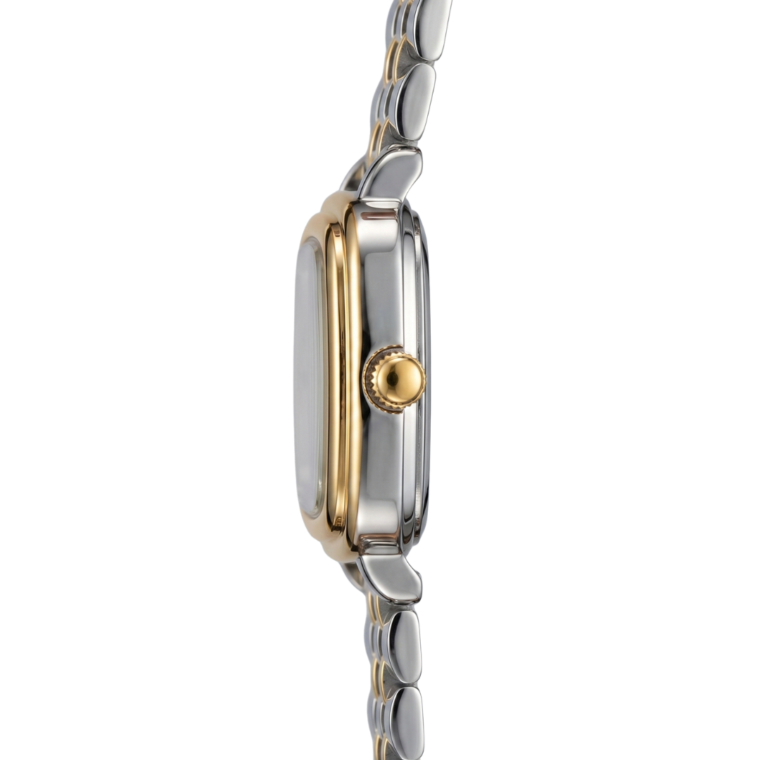 IEKE Elegant Gold & Silver Watch for Women – Premium Dial