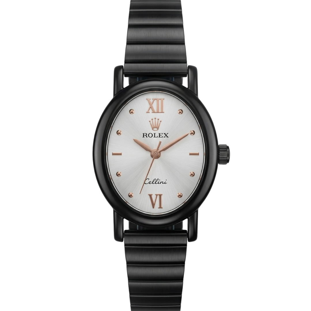 Rolex Premium Black Watch – Elegant Style Luxury Design