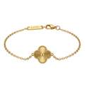 Classic Flower Bracelet – Timeless Gold Finish