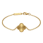 Classic Flower Bracelet – Timeless Gold Finish