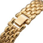 Bingo Premium Gold Watch for Women – Elegant Round Dial