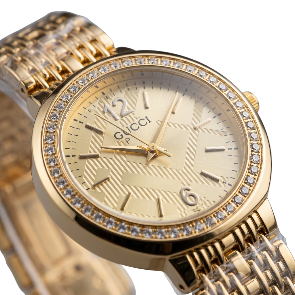 Gucci Elegant Gold Watch for Women – Luxury Dial