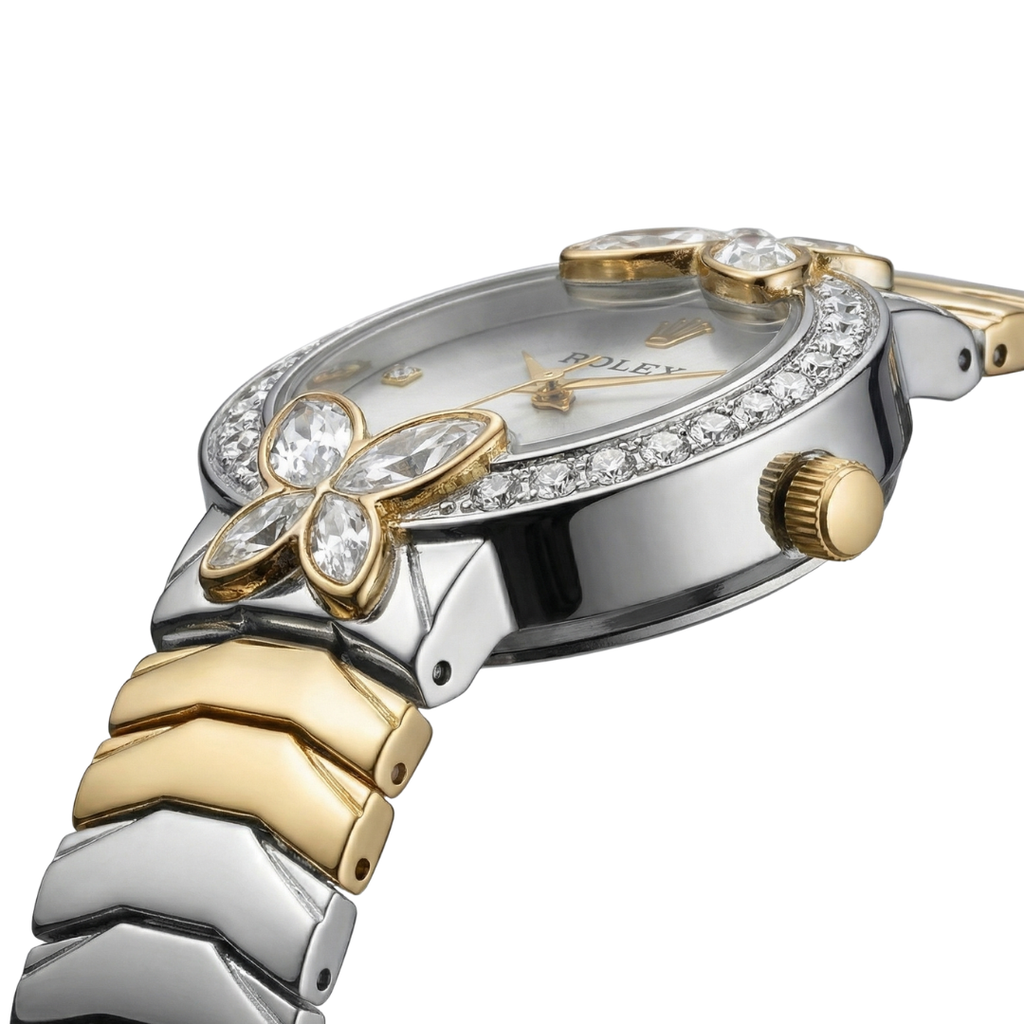 Rolex Premium Two-Tone Watch – Gold & Silver Luxury Style