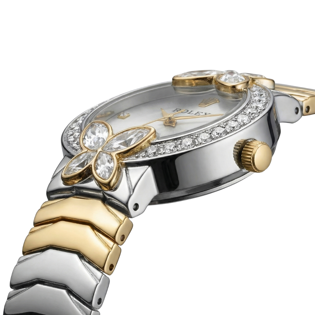 Rolex Premium Two-Tone Watch – Gold & Silver Luxury Style