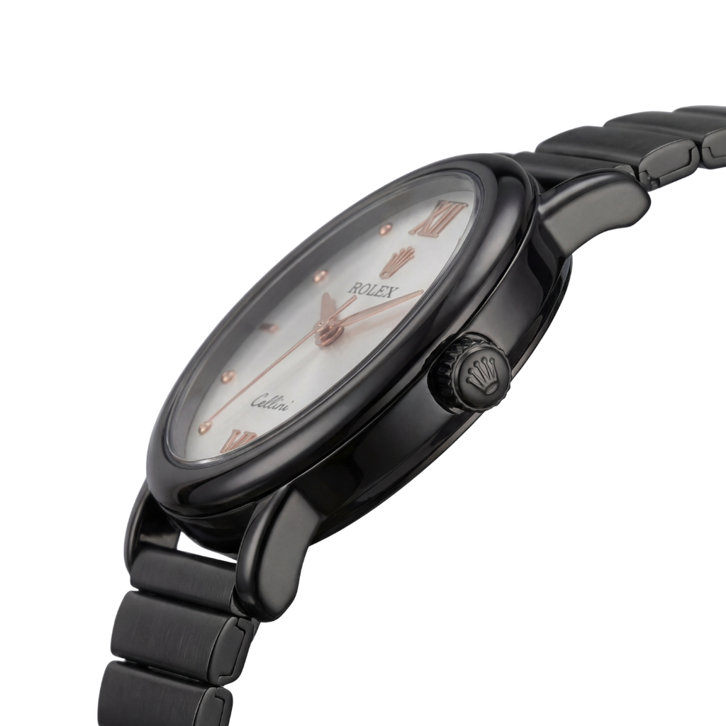 Rolex Premium Black Watch – Elegant Style Luxury Design