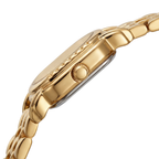Bubble Time Gold Women’s Watch – Luxury Crystal Studded Design