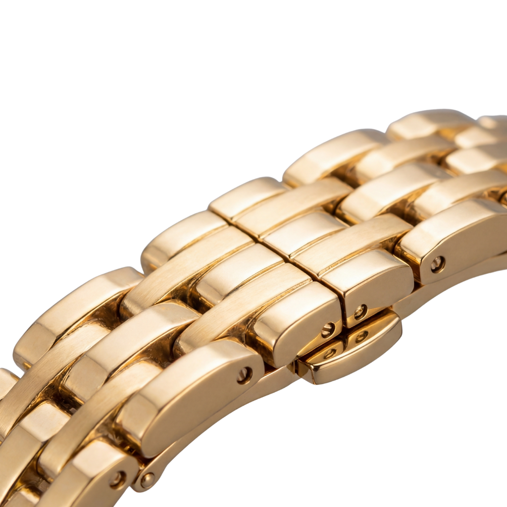 IEKE Elegant Gold Watch for Women – Premium Crystal Dial