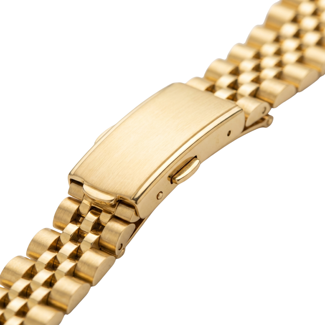 Gold Premium Stainless Steel Watch - Elite Collection