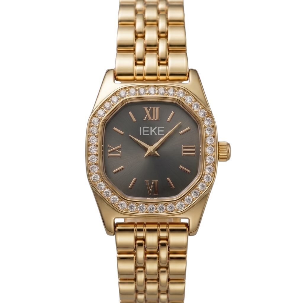 IEKE Elegant Gold Watch for Women – Premium Stylish Dial