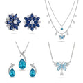 Blue Bloom Bundle – 4 Piece Jewelry Set
